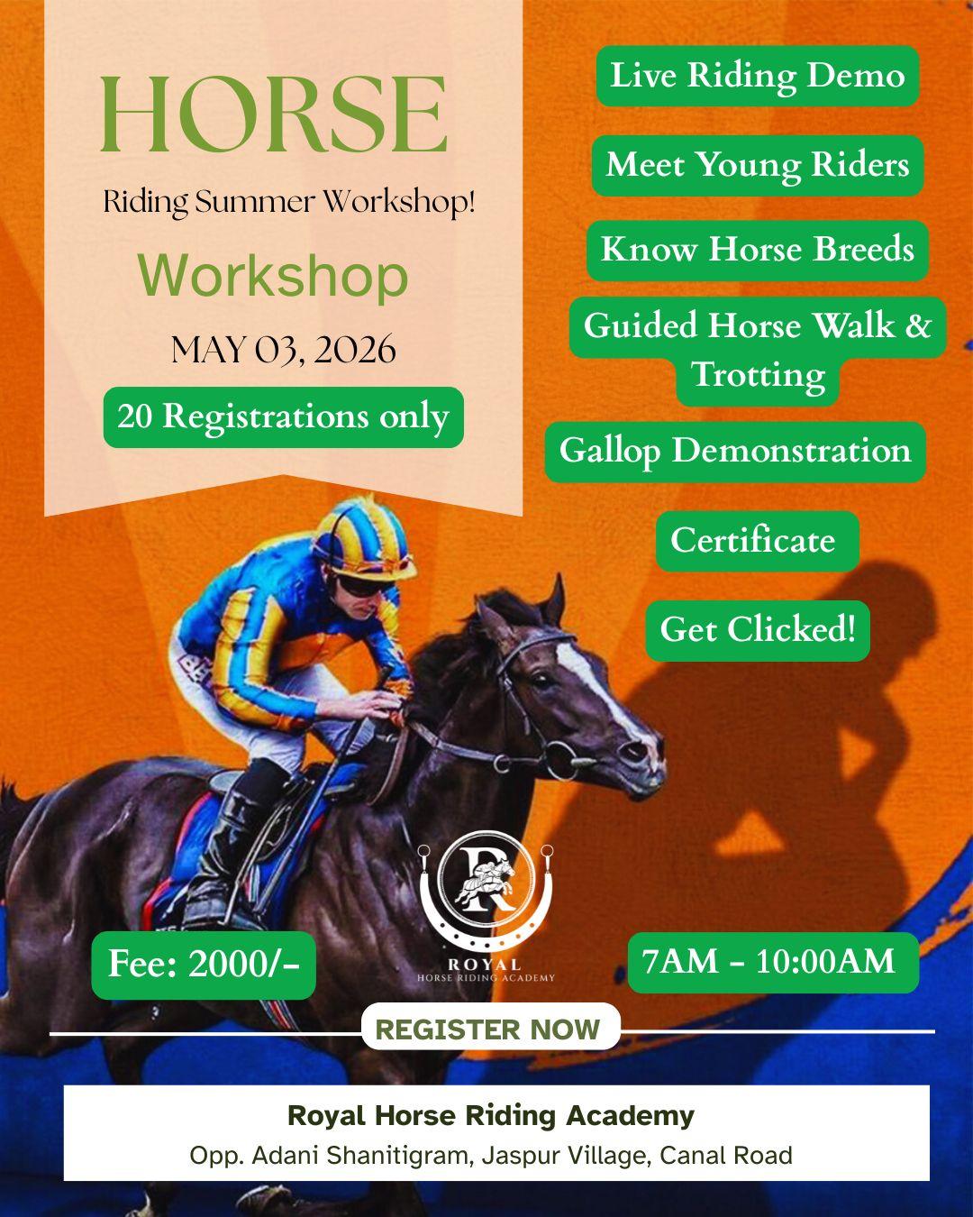 Horse Riding Summer Workshop